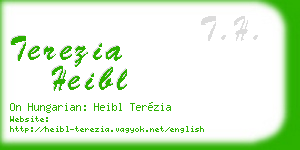 terezia heibl business card